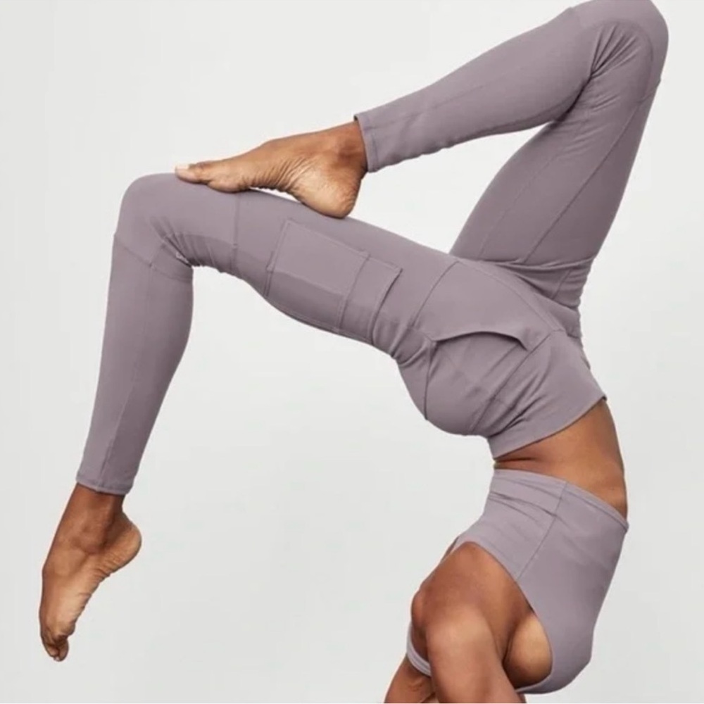 Alo yoga Stylish Lavender Yoga Leggings